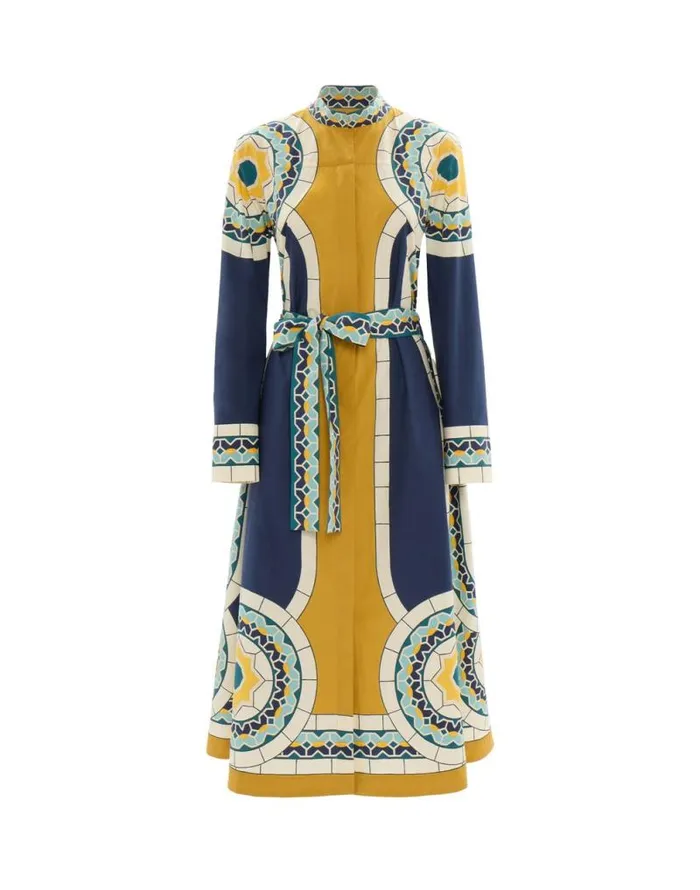 Sundowner Dress Mudejar Place Blue Women La Double J Dresses Sundowner Dress Mudejar Place Blue Women La Double J Dresses