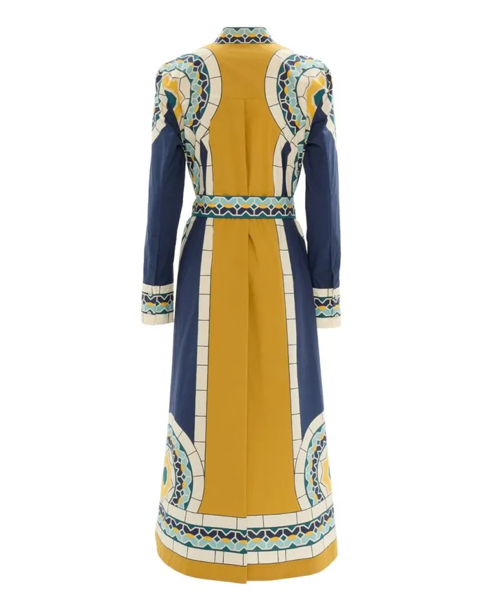 Sundowner Dress Mudejar Place Blue Women La Double J Dresses Sundowner Dress Mudejar Place Blue Women La Double J Dresses