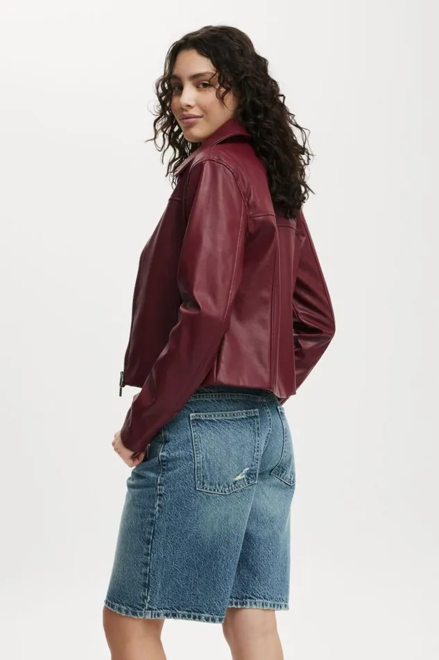 Super Baggy Denim Jort Blue Crush Worn Women Cotton On Shorts Super Baggy Denim Jort Blue Crush Worn Women Cotton On Shorts