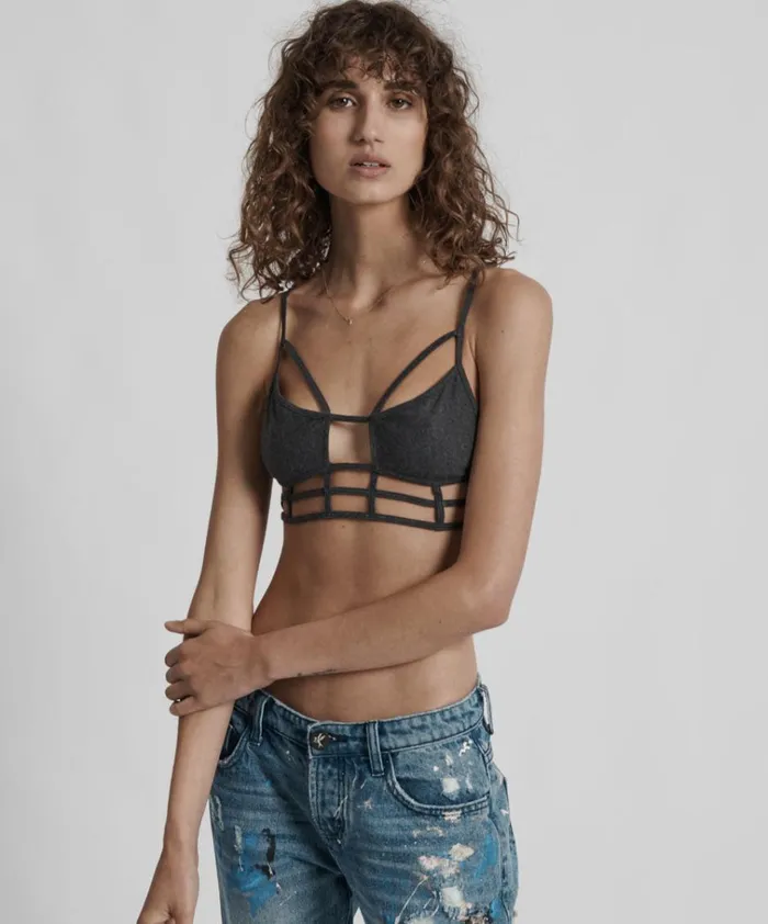 SUPERMAN BODICE BLACK Women One Teaspoon Intimates SUPERMAN BODICE BLACK Women One Teaspoon Intimates