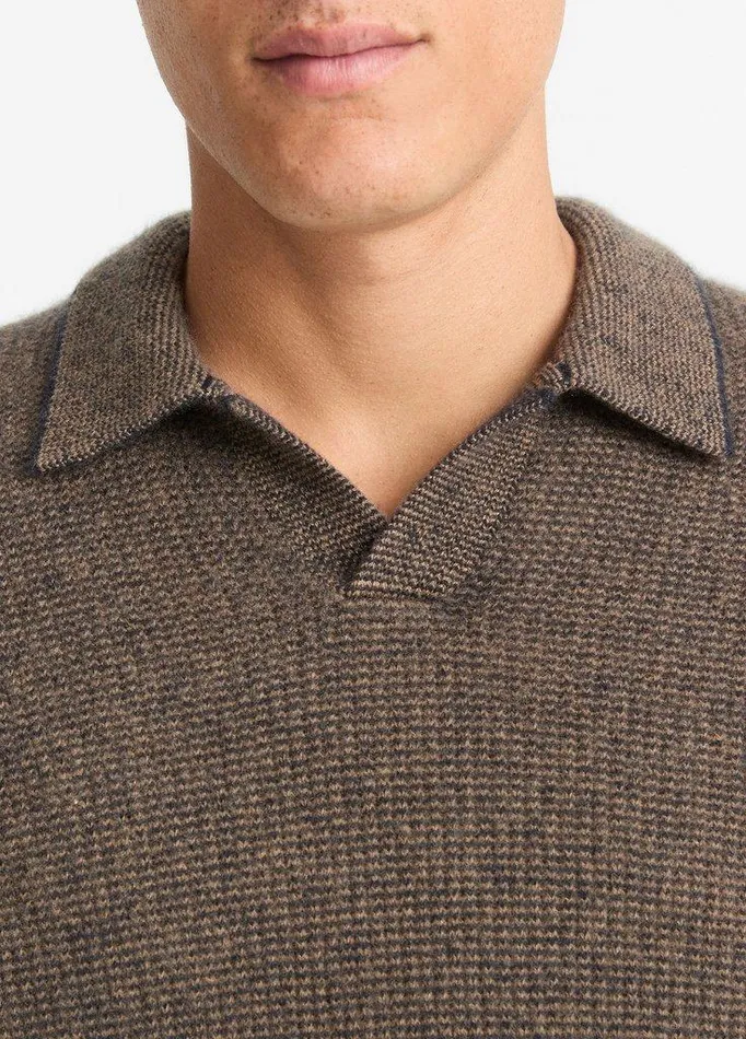 Sweaters Men Vince Plush Cashmere Thermal JohnnyCollar Sweater Cedarcoastal Blue Sweaters Men Vince Plush Cashmere Thermal JohnnyCollar Sweater Cedarcoastal Blue