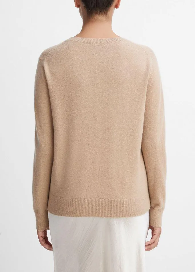 Sweaters Women Vince Cashmere Weekend VNeck Sweater Camel Sweaters Women Vince Cashmere Weekend VNeck Sweater Camel