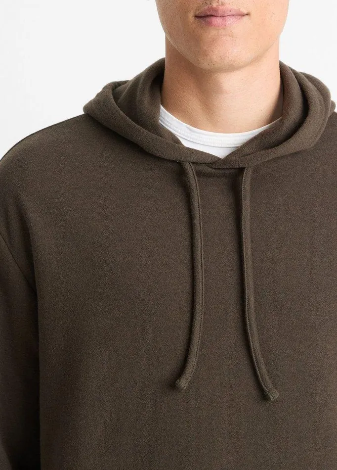 Sweatshirts and Hoodies Men Vince DoubleFace CottonBlend Hoodie Night Mossemerald Bay Sweatshirts and Hoodies Men Vince DoubleFace CottonBlend Hoodie Night Mossemerald Bay