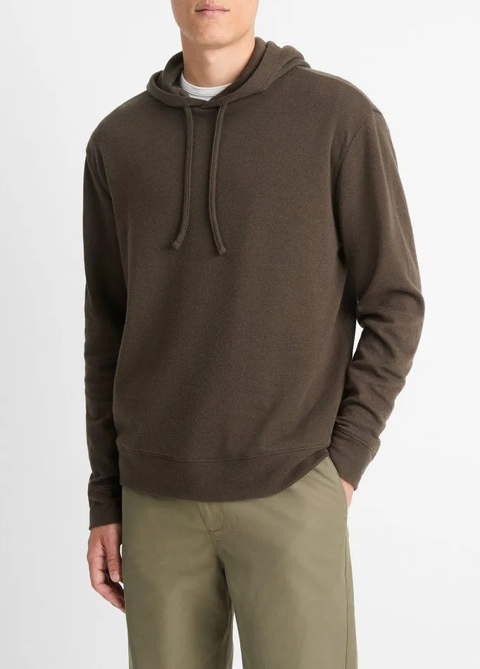 Sweatshirts and Hoodies Men Vince DoubleFace CottonBlend Hoodie Night Mossemerald Bay Sweatshirts and Hoodies Men Vince DoubleFace CottonBlend Hoodie Night Mossemerald Bay