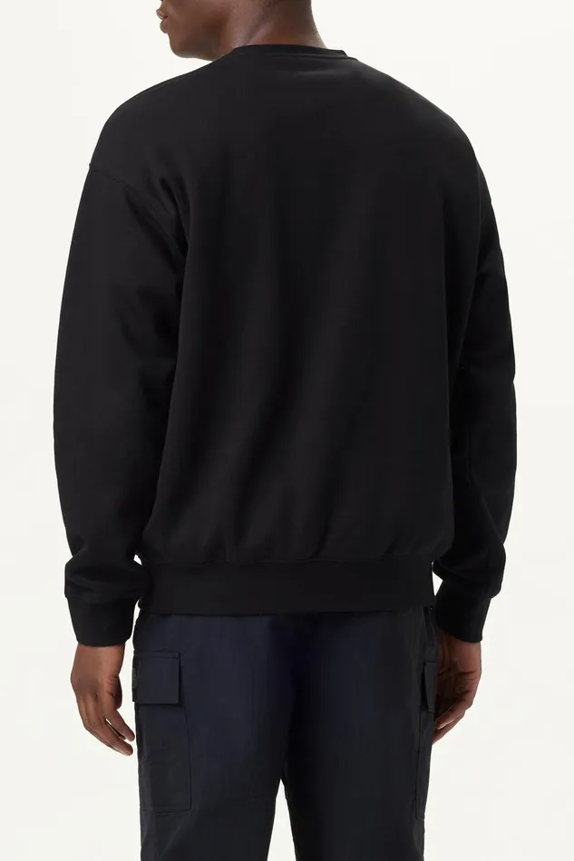 Sweatshirts and Hoodies Women Fila Classic Relaxed Sweatshirt 001 Black Sweatshirts and Hoodies Women Fila Classic Relaxed Sweatshirt 001 Black