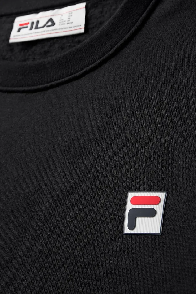 Sweatshirts and Hoodies Women Fila Classic Relaxed Sweatshirt 001 Black Sweatshirts and Hoodies Women Fila Classic Relaxed Sweatshirt 001 Black