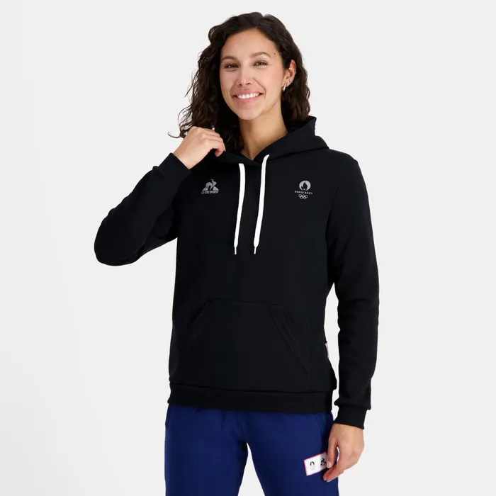 Sweatshirts And Hoodies Women Le Coq Sportif Paris 2024 Hoodie