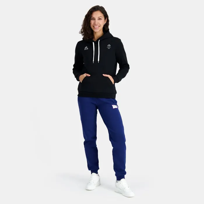 Sweatshirts And Hoodies Women Le Coq Sportif Paris 2024 Hoodie
