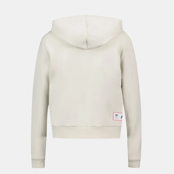 Sweatshirts And Hoodies Women Le Coq Sportif Paris 2024 ZipUp Hoodie
