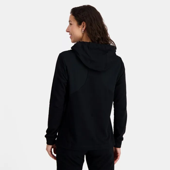 Sweatshirts And Hoodies Women Le Coq Sportif Training Performance Hoodie Black
