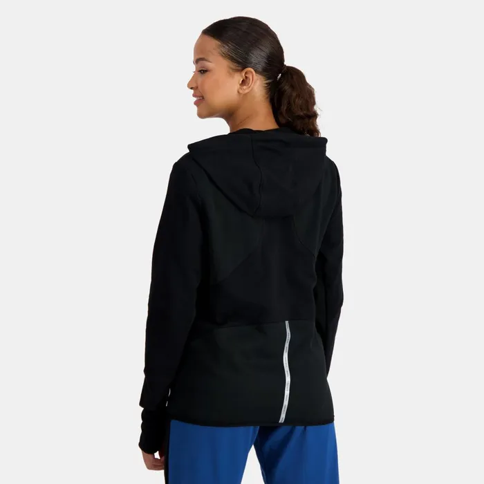 Sweatshirts And Hoodies Women Le Coq Sportif Training Performance ZipUp Hoodie Black