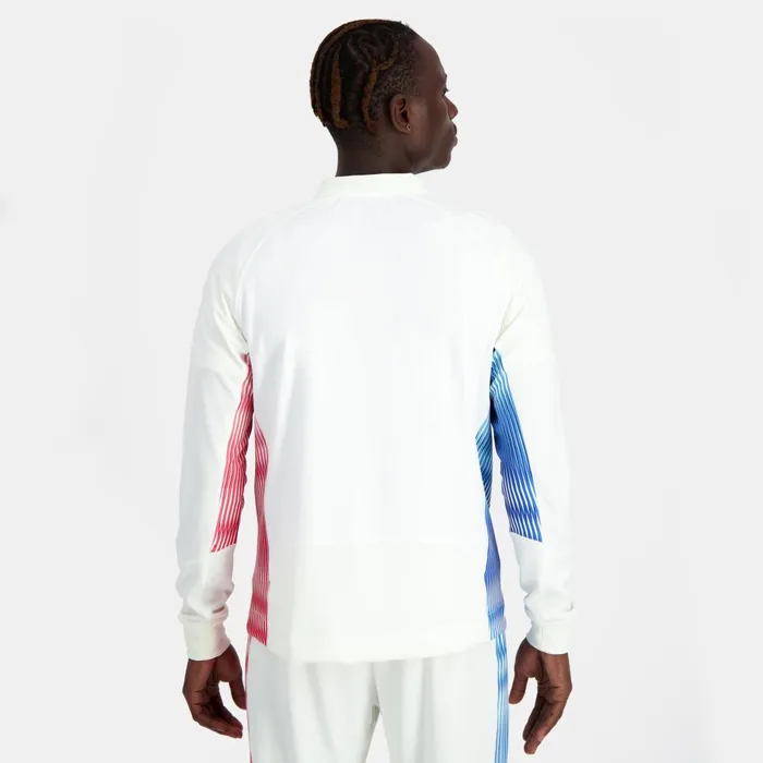 Sweatshirts Men Le Coq Sportif France039s Olympic Team Sweat Zipp quipe De France Homme Marshmallow