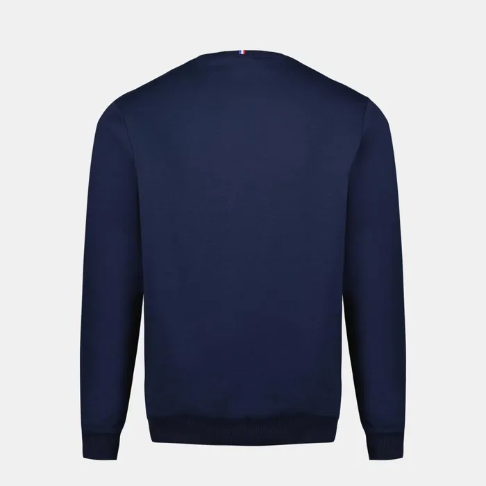 Sweatshirts Men Le Coq Sportif Ton Sur Ton RoundNeck Sweatshirtshirt Dark Velvet