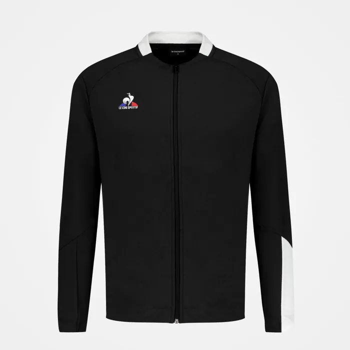 Sweatshirts Men Le Coq Sportif Training ZipUp Sweatshirtshirt Black