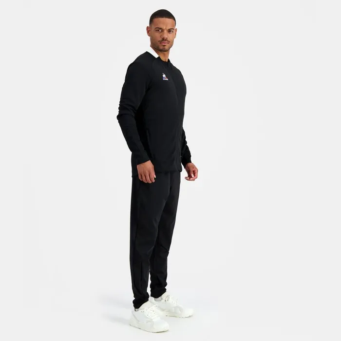 Sweatshirts Men Le Coq Sportif Training ZipUp Sweatshirtshirt Black Sweatshirts Men Le Coq Sportif Training ZipUp Sweatshirtshirt Black
