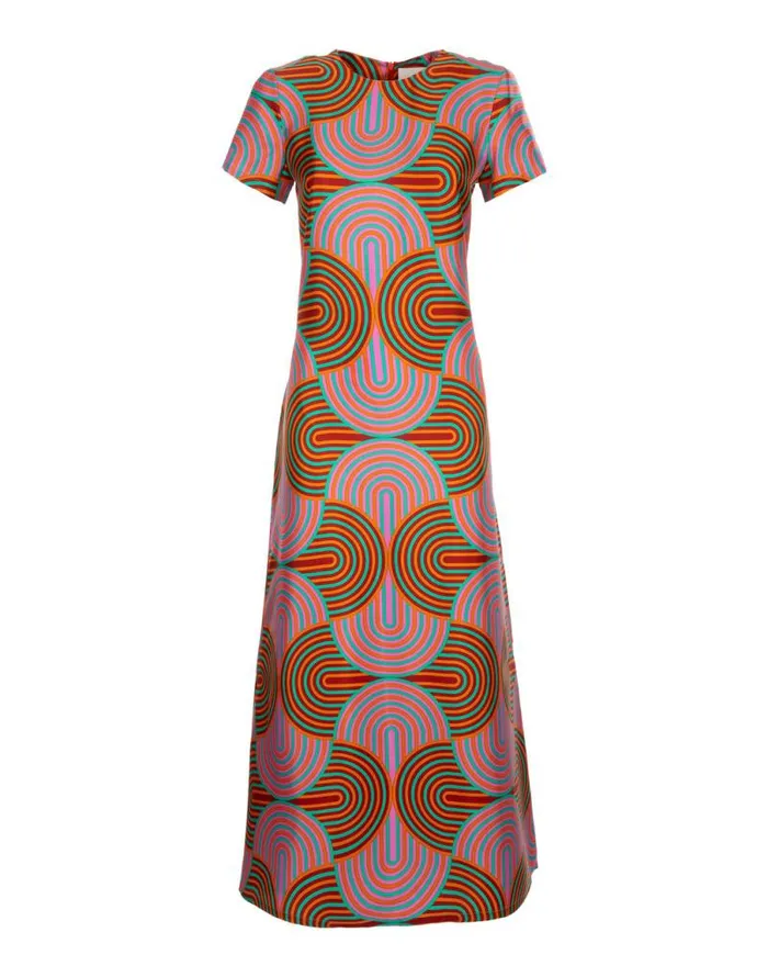 Swing Dress Slinky Rosso Women La Double J Dresses Swing Dress Slinky Rosso Women La Double J Dresses