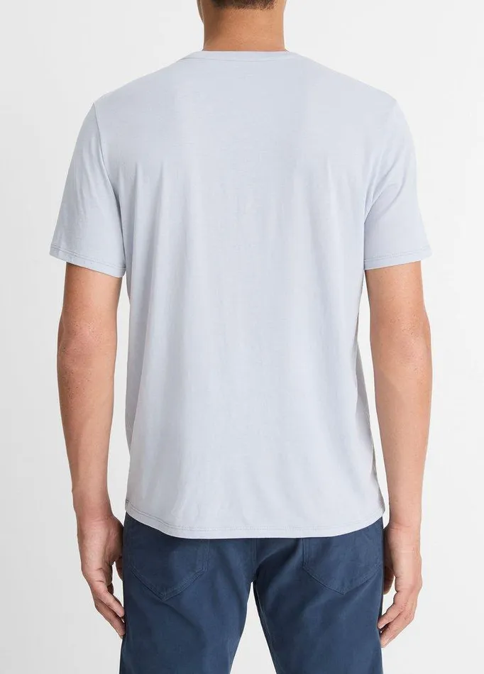 TShirts and Polos Men Vince Pima Cotton Crew Neck TShirt Ocean Glass TShirts and Polos Men Vince Pima Cotton Crew Neck TShirt Ocean Glass