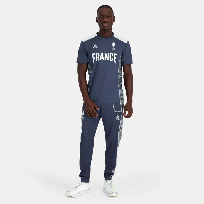 Tshirts And Tops Men Le Coq Sportif France039s Olympic Team Jersey Insignia Blue