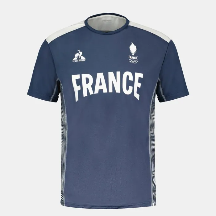 Tshirts And Tops Men Le Coq Sportif France039s Olympic Team Jersey Insignia Blue