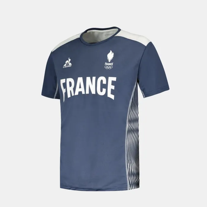 Tshirts And Tops Men Le Coq Sportif France039s Olympic Team Jersey Insignia Blue