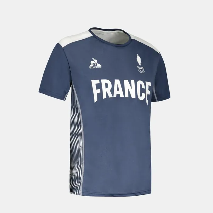 Tshirts And Tops Men Le Coq Sportif France039s Olympic Team Jersey Insignia Blue