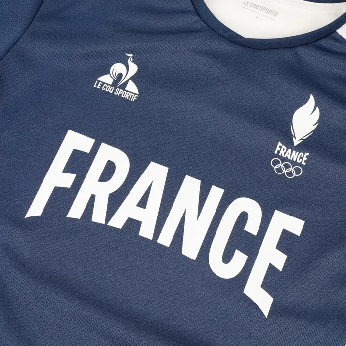 Tshirts And Tops Men Le Coq Sportif France039s Olympic Team Jersey Insignia Blue