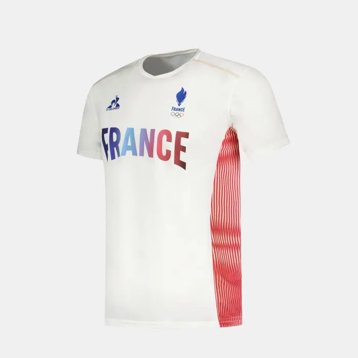 Tshirts And Tops Men Le Coq Sportif France039s Olympic Team Jersey Marshmallow