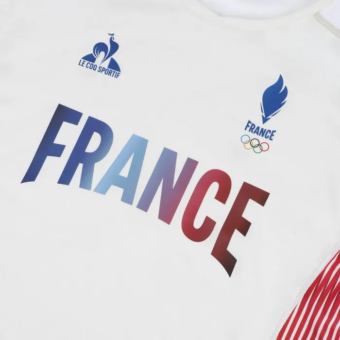 Tshirts And Tops Men Le Coq Sportif France039s Olympic Team Jersey Marshmallow