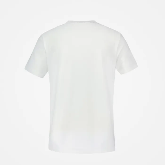 Tshirts And Tops Men Le Coq Sportif Tennis TShirt New Optical White Tshirts And Tops Men Le Coq Sportif Tennis TShirt New Optical White