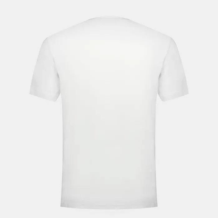 Tshirts And Tops Men Le Coq Sportif Tennis TShirt New Optical White Tshirts And Tops Men Le Coq Sportif Tennis TShirt New Optical White