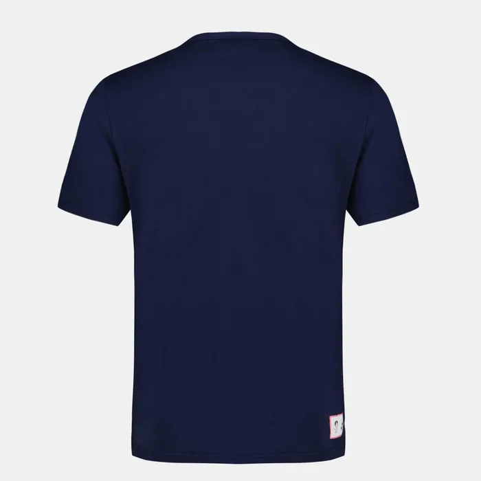 Tshirts And Tops MenWomen Le Coq Sportif Paris 2024 TShirt Bleu Nuit Tshirts And Tops MenWomen Le Coq Sportif Paris 2024 TShirt Bleu Nuit
