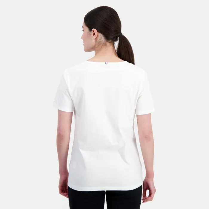 Tshirts Polos Shirts And Tops Women Le Coq Sportif Essentiels TShirt New Optical White Tshirts Polos Shirts And Tops Women Le Coq Sportif Essentiels TShirt New Optical White