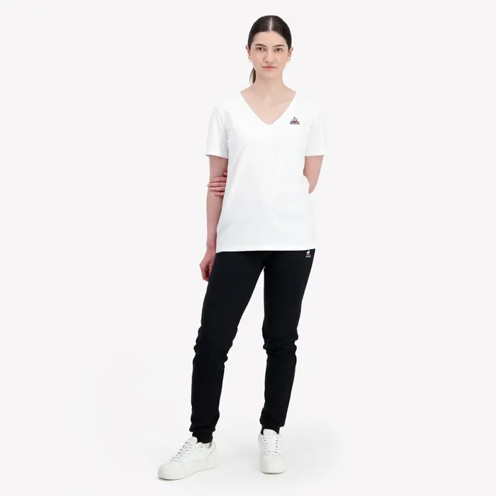 Tshirts Polos Shirts And Tops Women Le Coq Sportif Essentiels TShirt New Optical White Tshirts Polos Shirts And Tops Women Le Coq Sportif Essentiels TShirt New Optical White