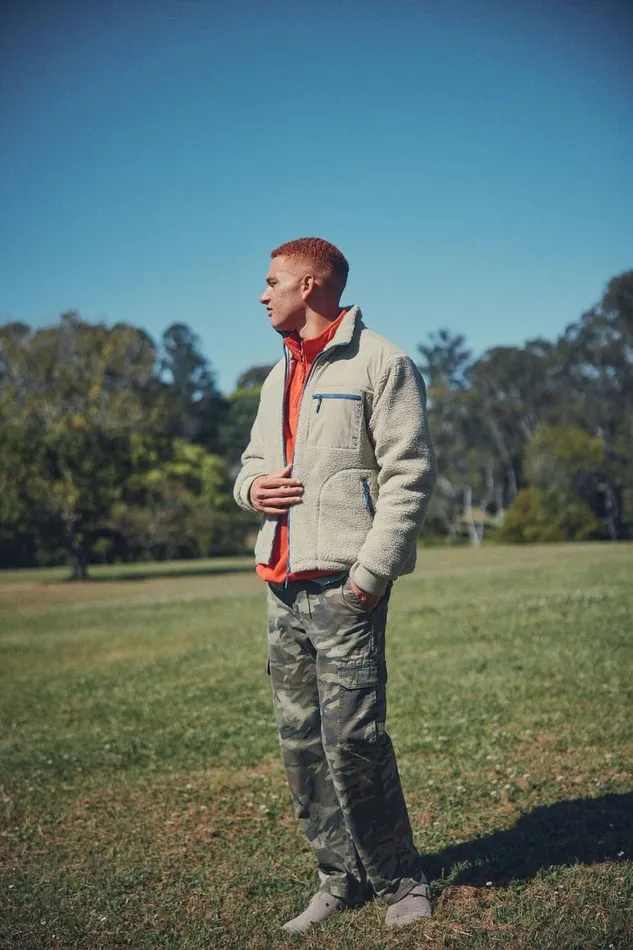 Tactical Cargo Pant Camo Herringbone Men Cotton On Pants