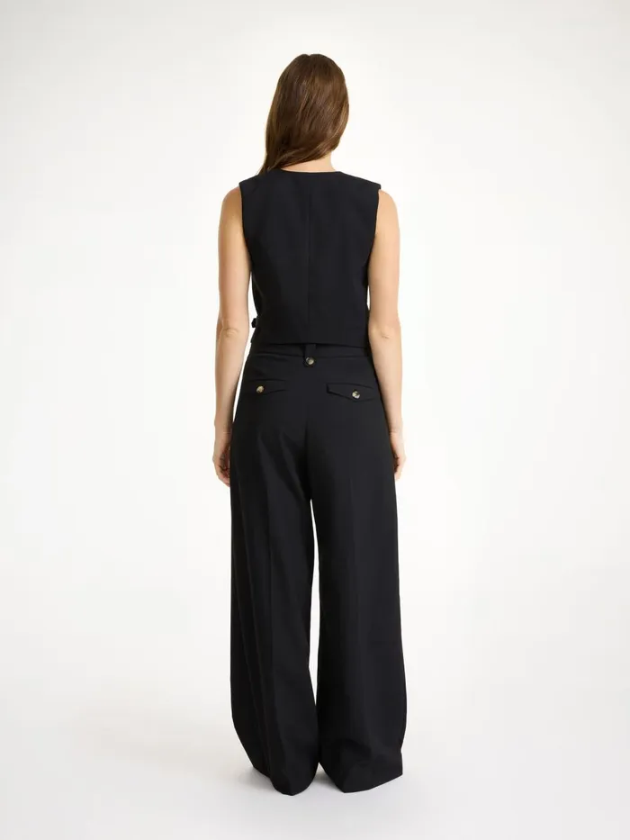 Talime Waistcoat Black Women By Malene Birger Blazers
