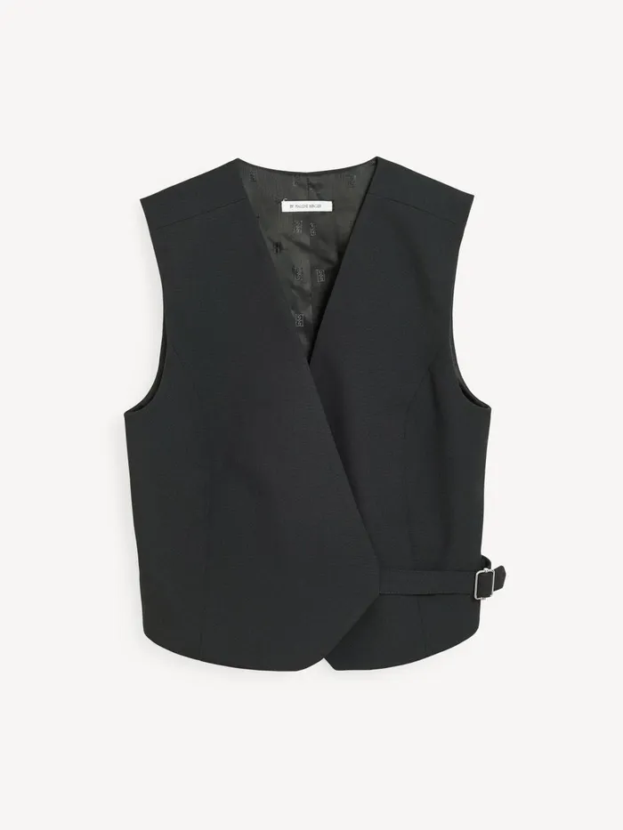 Talime Waistcoat Black Women By Malene Birger Blazers