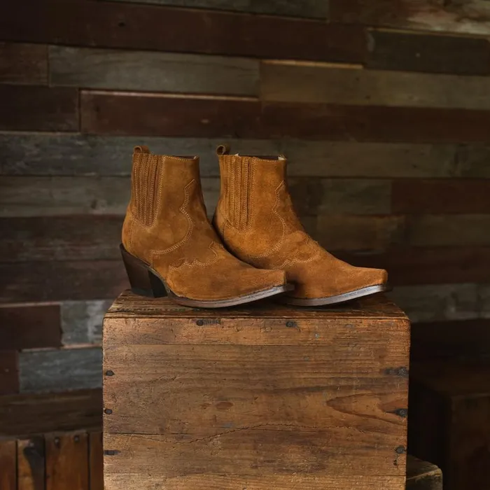 Talula Boots Tan Women Stetson Shorties