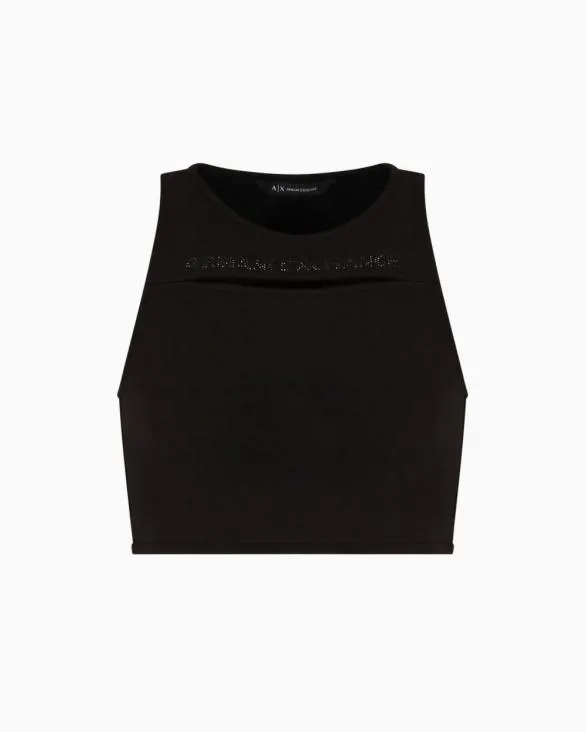Tank Tops Black Women Armani Matching Sets