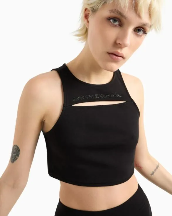 Tank Tops Black Women Armani Matching Sets Tank Tops Black Women Armani Matching Sets