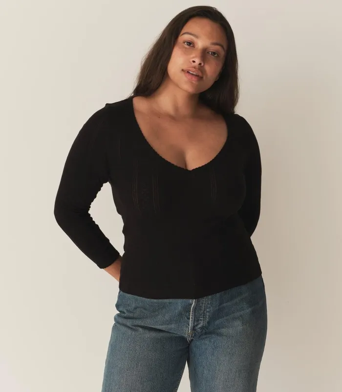Tees Women DEN Cilla Tee Black