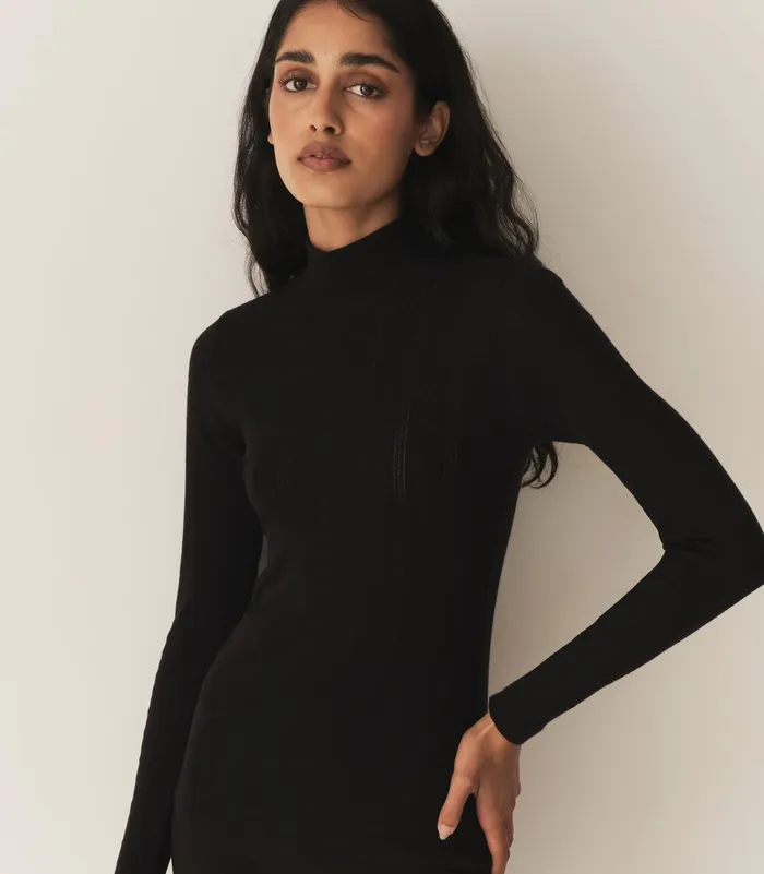 Tees Women DEN Nessa Tee Black Tees Women DEN Nessa Tee Black
