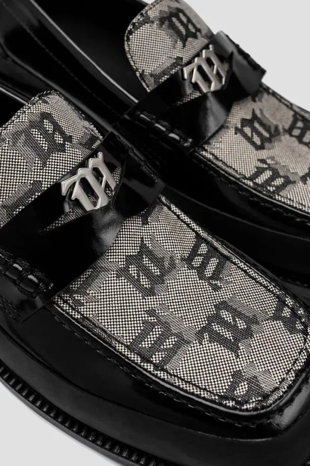 The Brutalist Loafer Jacquard Beige Men MISBHV Loafers