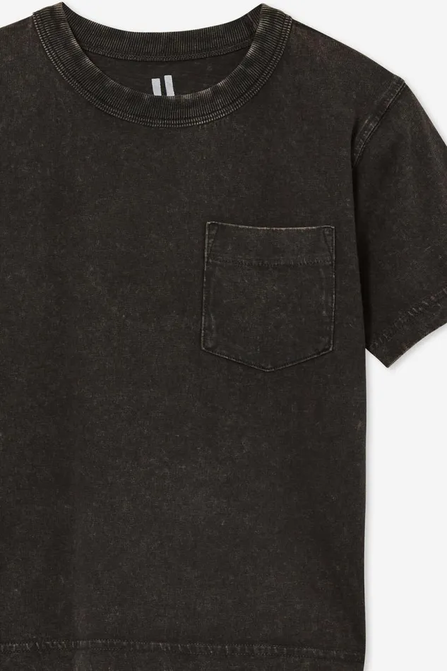 The Essential Short Sleeve Tee Phantom Wash Boys Cotton On Tops and TShirts The Essential Short Sleeve Tee Phantom Wash Boys Cotton On Tops and TShirts