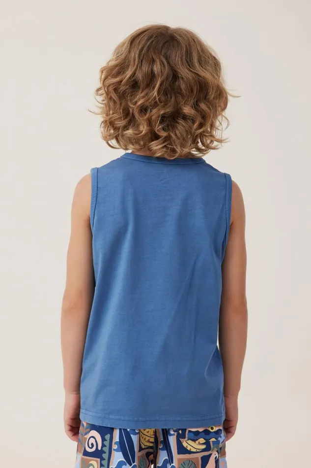 The Essential Tank Petty Blue Wash Boys Cotton On Tops and TShirts The Essential Tank Petty Blue Wash Boys Cotton On Tops and TShirts