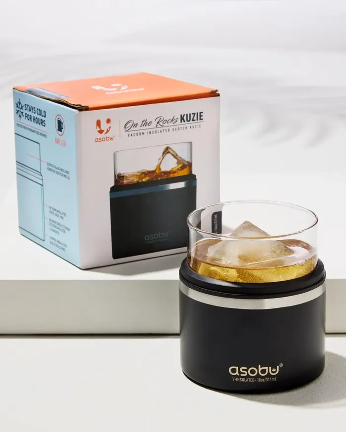 Tommy Bahama Asobu Beer Glass and Kuzie Black Beach and Home Beach Accessories Tommy Bahama Asobu Beer Glass and Kuzie Black Beach and Home Beach Accessories