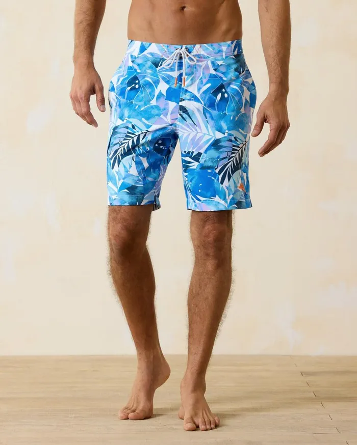 Tommy Bahama Baja Tommy Brewhama 9Inch Boardshorts Horizon Blue Men Swim and Boardshorts