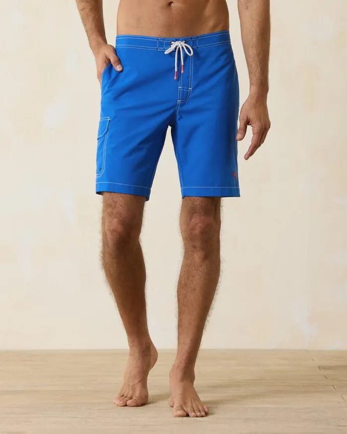 Tommy Bahama Big and Tall Baja Soaring Fronds Boardshorts Airy Big and Tall Swim and Boardshorts