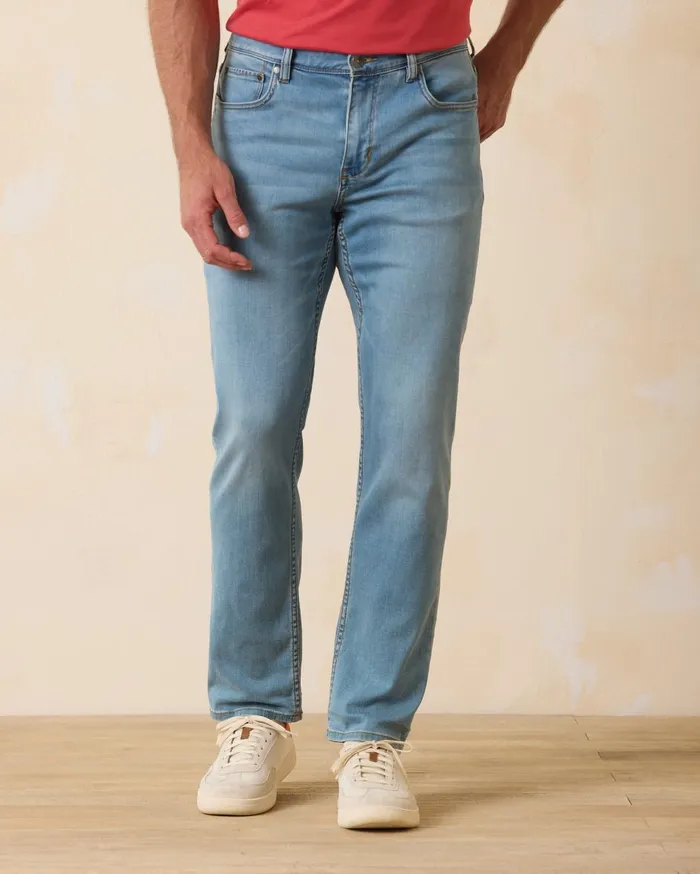 Tommy Bahama Big and Tall Boracay Jeans Light Indigo Wash Big and Tall Jeans
