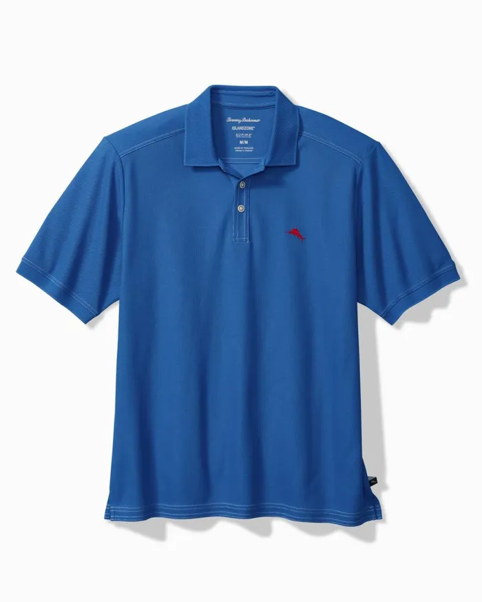 Tommy Bahama Big and Tall Emfielder IslandZone Polo Palace Blue Big and Tall Polos Tommy Bahama Big and Tall Emfielder IslandZone Polo Palace Blue Big and Tall Polos