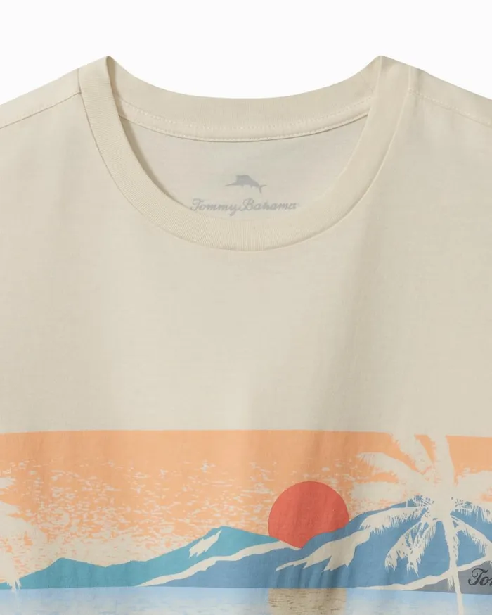 Tommy Bahama Big and Tall Misty Mornings Graphic TShirt Chambray Blue Big and Tall TShirts Tommy Bahama Big and Tall Misty Mornings Graphic TShirt Chambray Blue Big and Tall TShirts